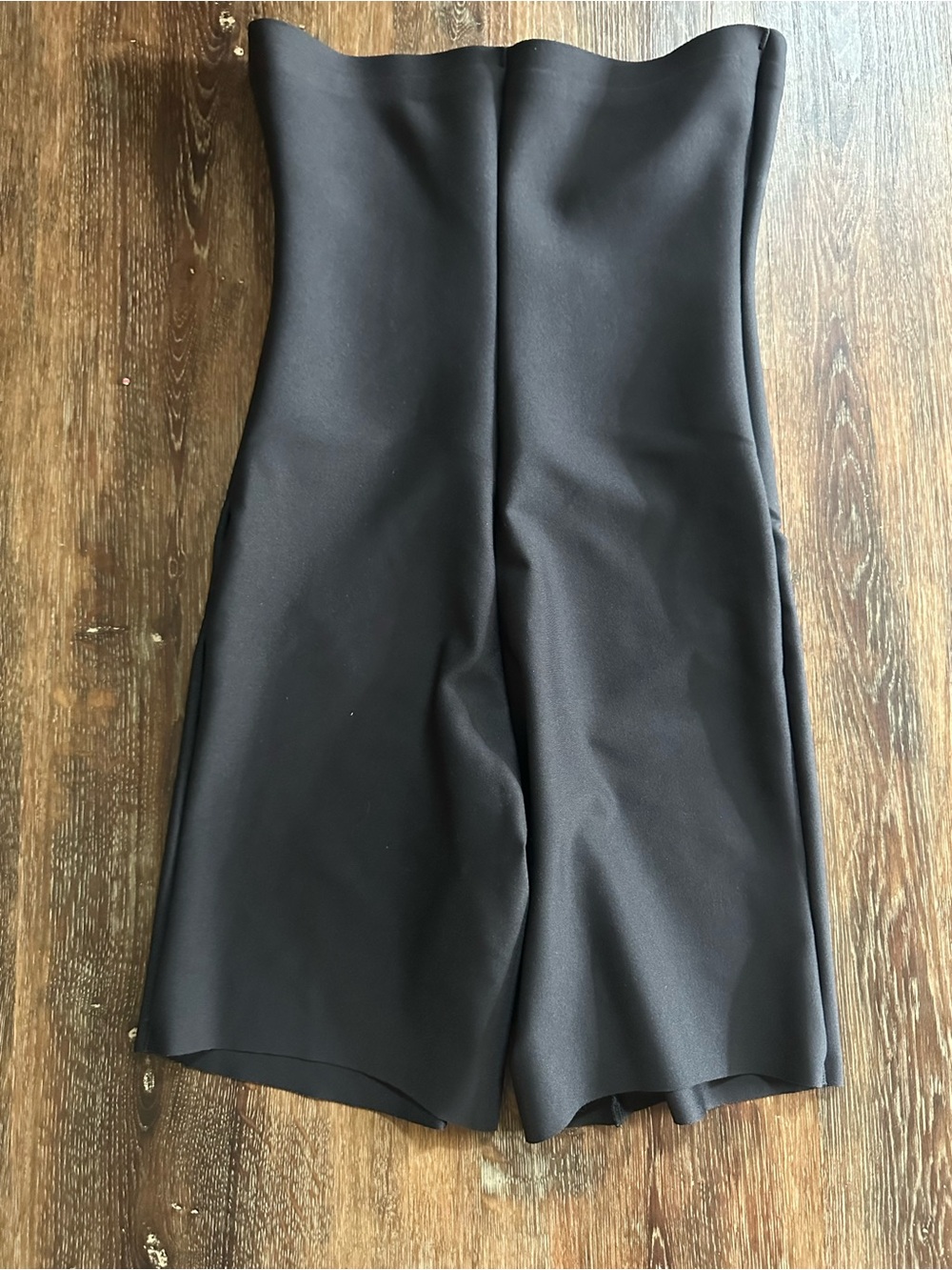 SKIMS Black High-Waist Shapewear Shorts